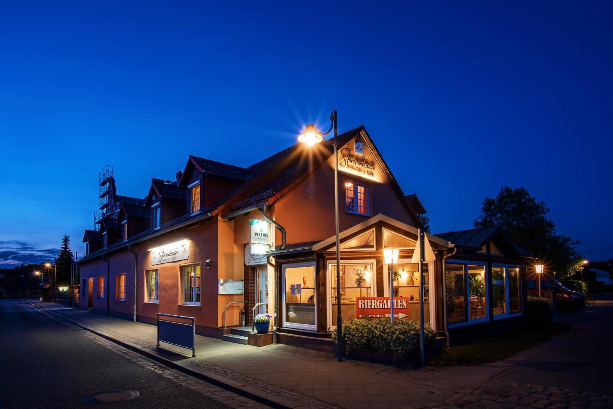 Restaurant & Hotel Storchenklause Щорков Екстериор снимка